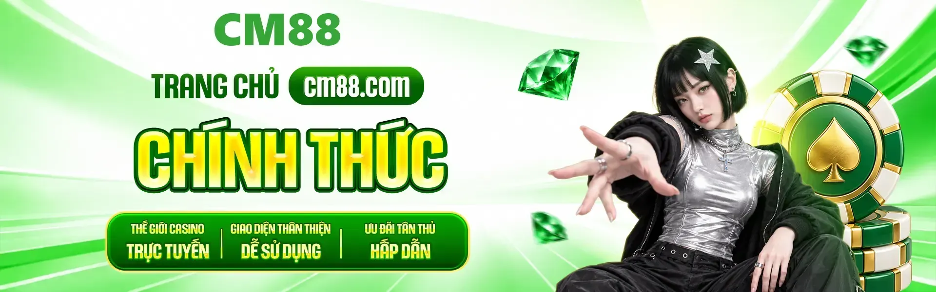 Sự kiện sinh nhật cua CM88 đang mang đến chương trình tri ân đặc biệt với hàng ngàn quà tặng hập dấ m số 1 và nhiều phần thưởng dành cho hội viên.